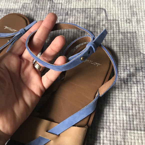 Sanuk Strappy Leather Sandals - Picture 4 of 8